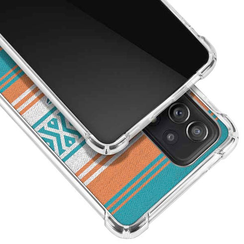 NFL Miami Dolphins Trailblazer Galaxy A52 5G Clear Case